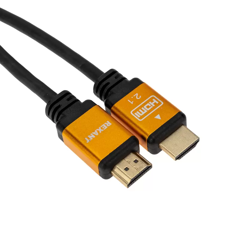 Кабель HDMI - HDMI 2.1, длина 2м, Gold REXANT в Самаре