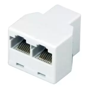 Двойник компьютерный UTP RJ-45(8P8C) (гнездо - 2 гнезда) REXANT  в Самаре