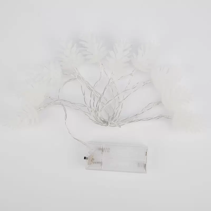 Гирлянда светодиодная Шишки 1,5 м, 10 LED, прозрачный ПВХ, цвет свечения теплый белый, 2 х АА (батарейки не в комплекте) NEON-NIGHT в Самаре
