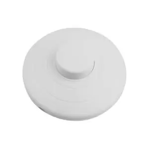 Выключатель-кнопка 250V 2А ON-OFF белый (напольный - для лампы) REXANT  в Самаре
