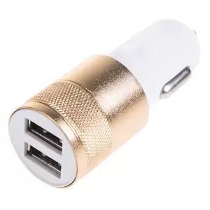 Автозарядка в прикуриватель 2хUSB (АЗУ) (1000+2100 mA) REXANT