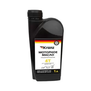 Моторное масло полусинтетическое для 4-хтактных двигателей SAE 5W30, 1л KRANZ