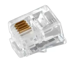 Разъем телефонный UTP, RJ-14 (6P4C), CAT 3 REXANT  в Самаре