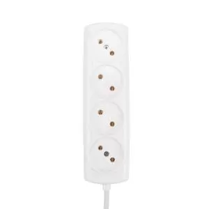 Удлинитель PROconnect OPTIMA 4 гнезда, 7 м, 2х0.75 мм², б/з, белый  в Самаре