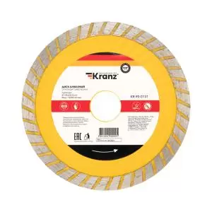 Диск алмазный отрезной Turbo волна 125x22,2x2x10мм KRANZ  в Самаре