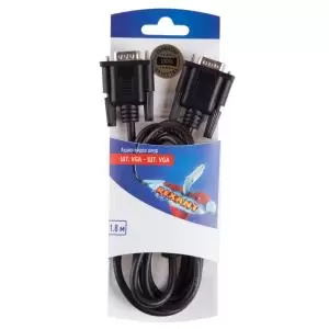 Шнуршт. VGA -шт. VGA 1,8м с ферритами REXANT