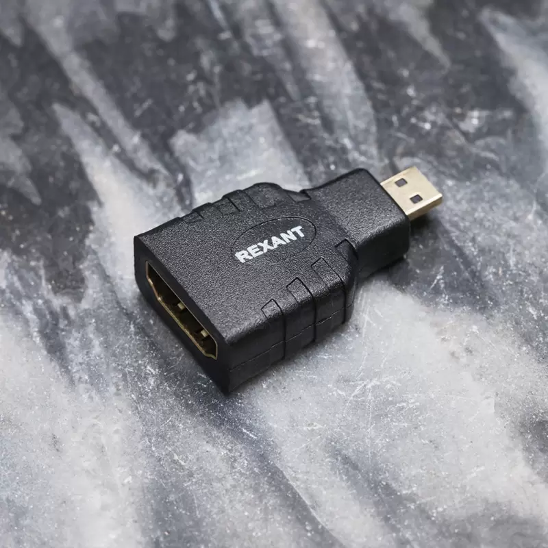 Переходник штекер micro HDMI - гнездо HDMI REXANT в Самаре