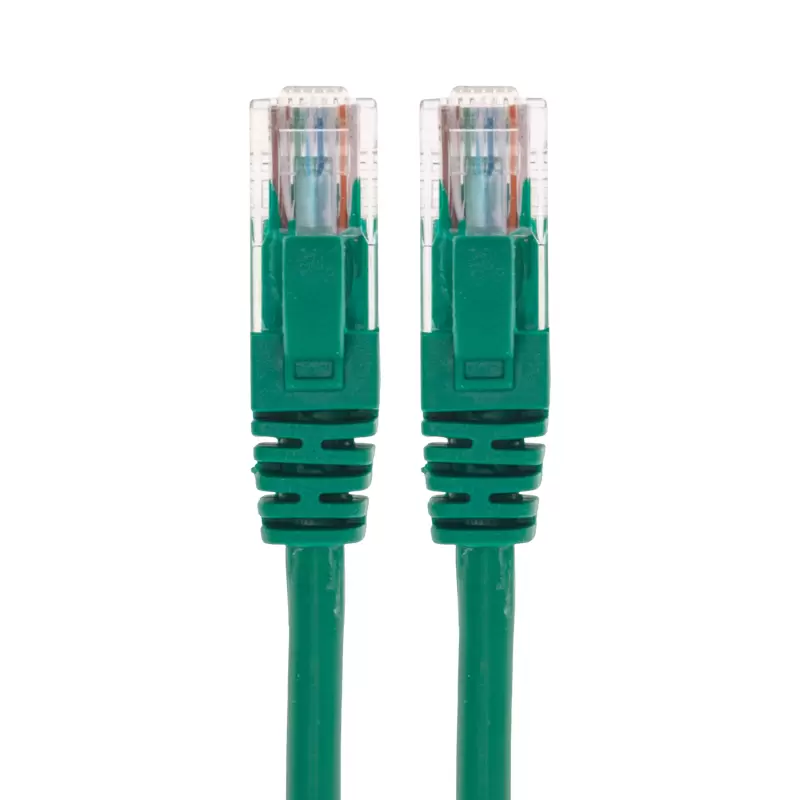 Патч-корд U/UTP, CAT 5e, RJ45-RJ45, 26AWG, LSZH, зеленый, 0,5м REXANT в Самаре