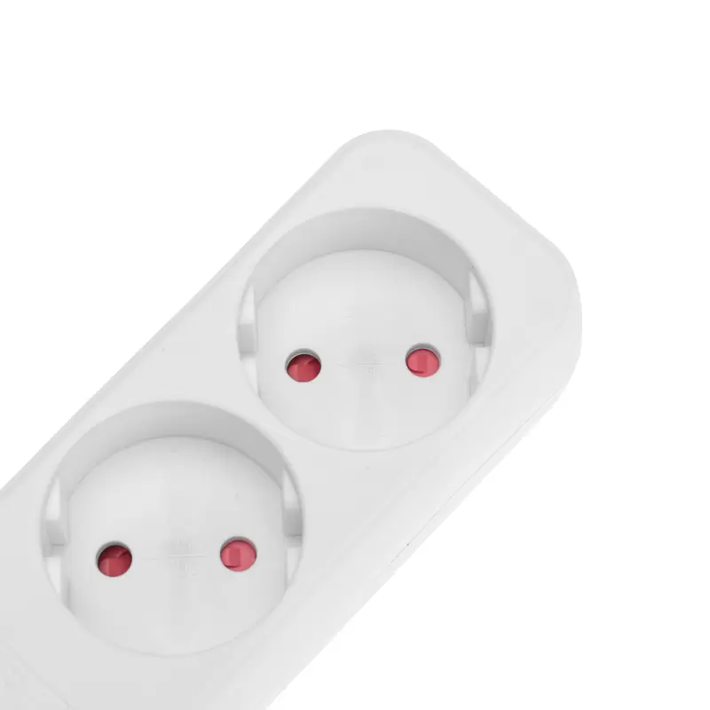 Удлинитель STANDARD 2 гнезда, 5м, 2х1,0мм², б/з, белый REXANT в Самаре