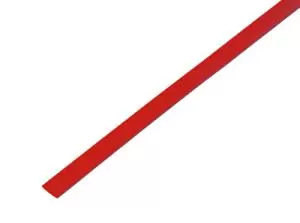 Трубка термоусаживаемая ТУТ нг 6,0/3,0мм, красная, упаковка 50 шт. по 1м REXANT  в Самаре