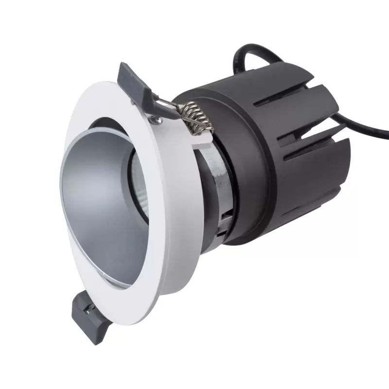 Светильник встраиваемый поворотный REXANT Horeca Dark Light с антиослепляющим эффектом 12 Вт 4000 К LED SILVER в Самаре