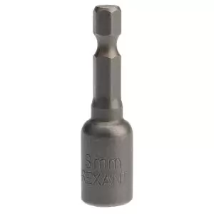 Ключ-насадка 1/4" магнитный 8х48мм (20 шт/уп ) REXANT  в Самаре