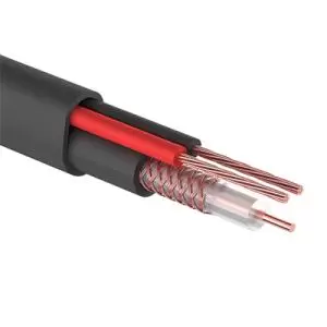 Кабель КВК-П-2 +2x0,50мм² (Cu/CCA) (96) черный, 200 м, PROconnect