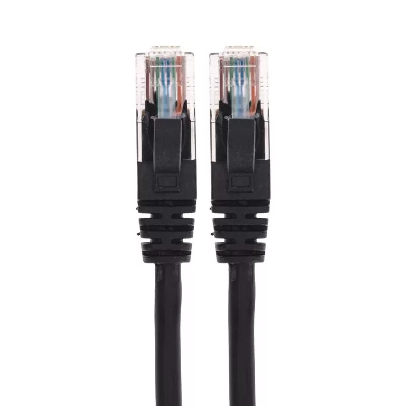 Патч-корд U/UTP CAT 6, RJ45-RJ45, 26AWG, LSZH, черный, 3м REXANT в Самаре