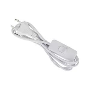 Сетевой шнур с выключателем 2х0,75 мм², 1,8 м белый REXANT  в Самаре