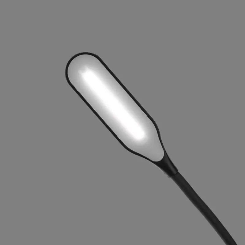Светильник LED настольный заряжаемый Click 4Вт 4000К диммируемый 3 ступени на прищепке, черный REXANT в Самаре