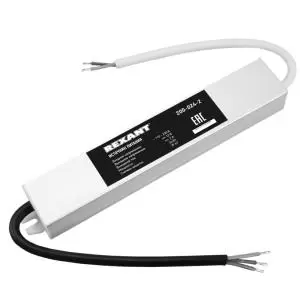 Источник питания AC 110-250V/DC 12V 2А 24W с проводами влагозащищенный (IP67)  в Самаре