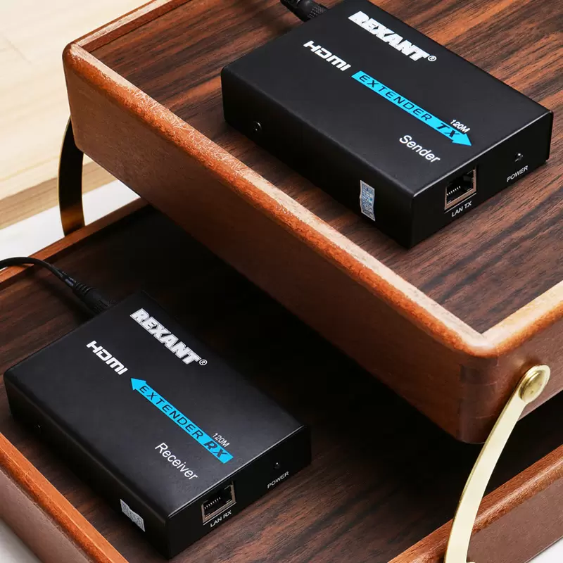 HDMI удлинитель по витой паре RJ-45(8P8C) до 120м (1080p) REXANT в Самаре