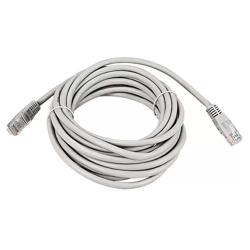 Шнур коммутационный, патч-корд U/UTP RJ45-RJ45, CAT 5e, PVC серый, 7м REXANT в Самаре