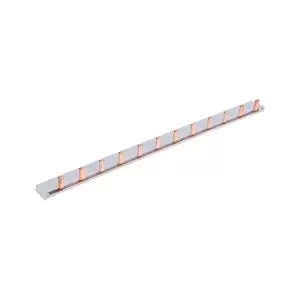 Шина соединительная типа PIN (12штырей) 1Р 100 А (22 см) REXANT