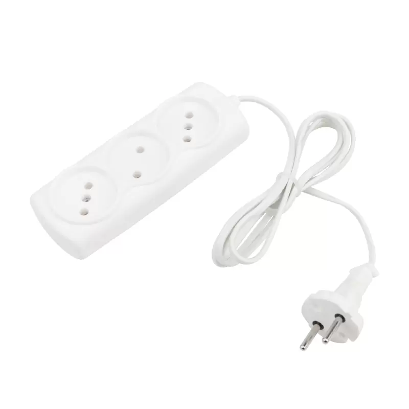Удлинитель PROconnect STANDARD 3 гнезда, 1.5 м, 2х0.75 мм², б/з, белый в Самаре