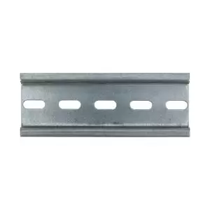 DIN-рейка 10см перфорированная оцинкованная Rexant