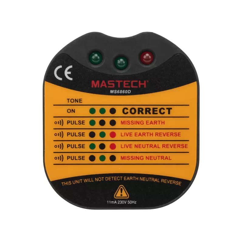 Тестер розеток MS6860D MASTECH в Самаре