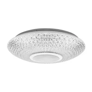Светильник настенно-потолочный REXANT Satori Melody 2700-6500 K RGB Bluetooth Sound с пультом и APP LED  в Самаре
