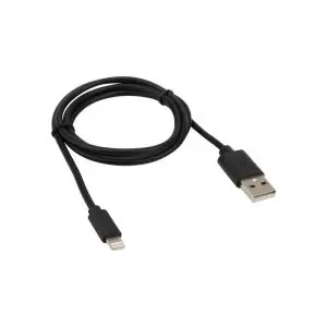 Кабель USB-Lightning для iPhone/PVC/black/1m/REXANT  в Самаре