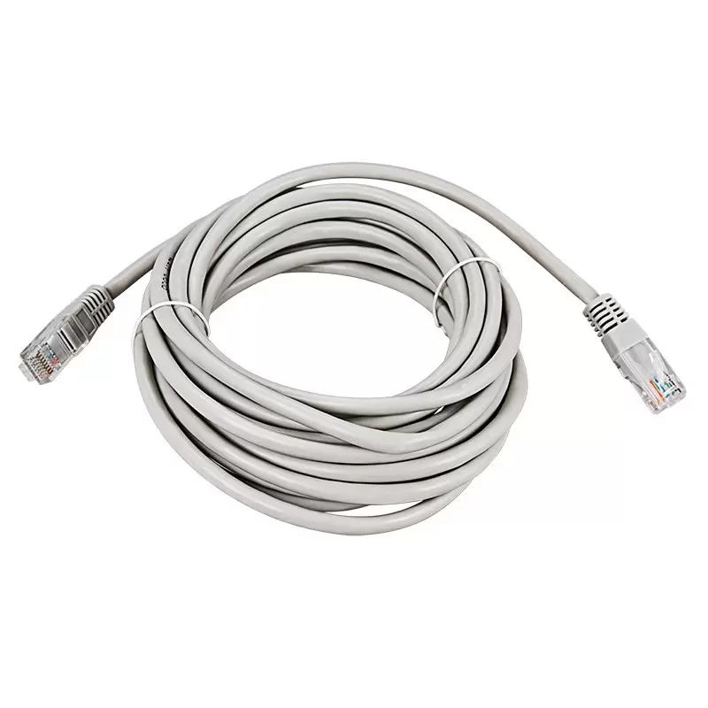 Шнур коммутационный, патч-корд U/UTP RJ45-RJ45, CAT 5e, PVC серый, 7м REXANT в Самаре
