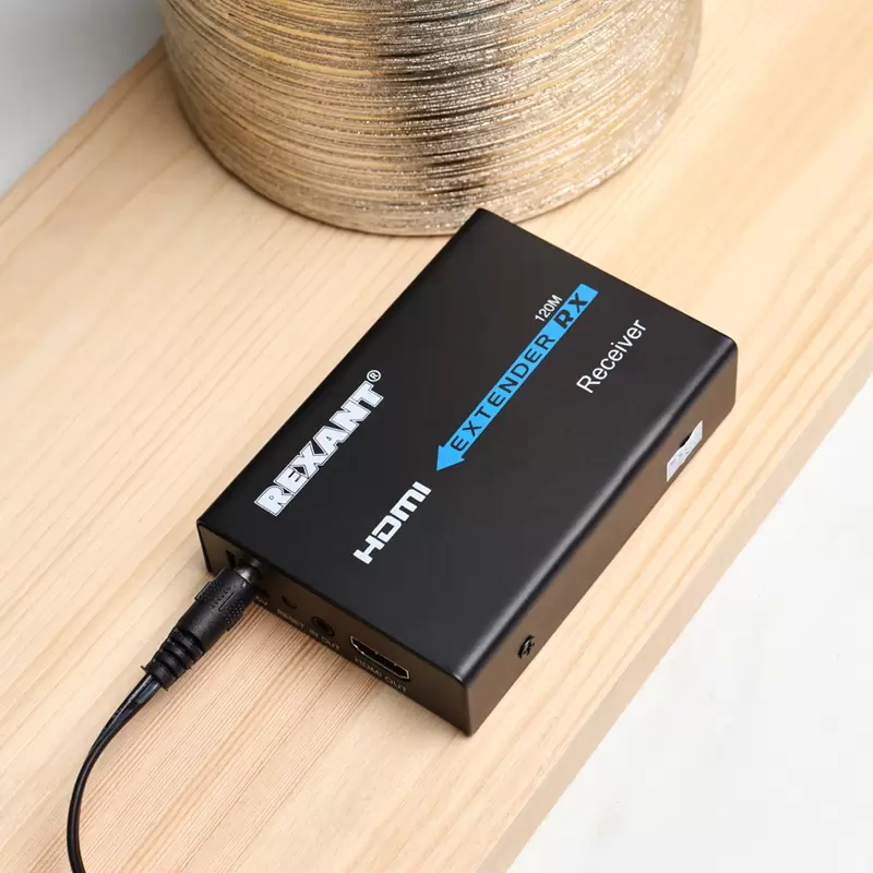 Приемник сигнала HDMI по витой паре RJ-45(8P8C) до 120м (1080p) REXANT в Самаре