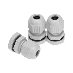 Кабельный ввод PG-9 (4-8мм) серый, комплект (3шт/уп) REXANT