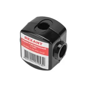 Зажим ответвительный У-734М (16-35/16-25мм²) IP20 (сжим, орех) REXANT