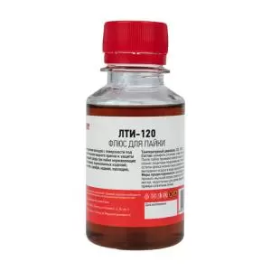 Флюс для пайки, ЛТИ-120, 100мл, флакон REXANT  в Самаре
