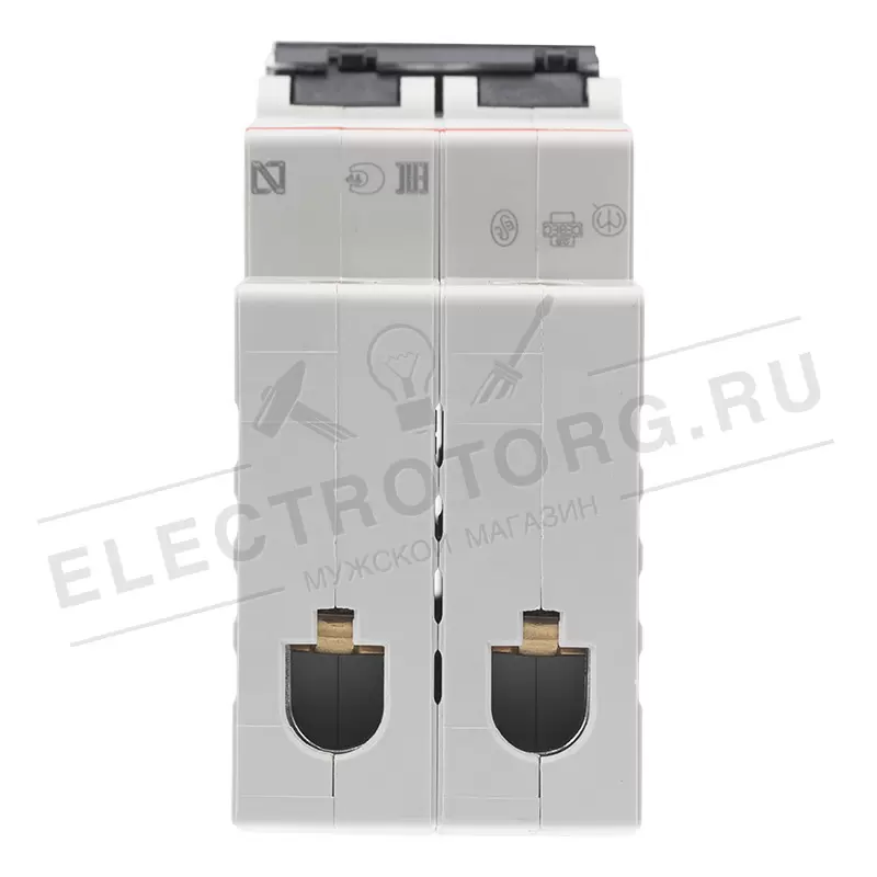 Выключатель автоматический 2-полюсный 20A (C) 4,5kА SH202L-C20 ABB в Самаре