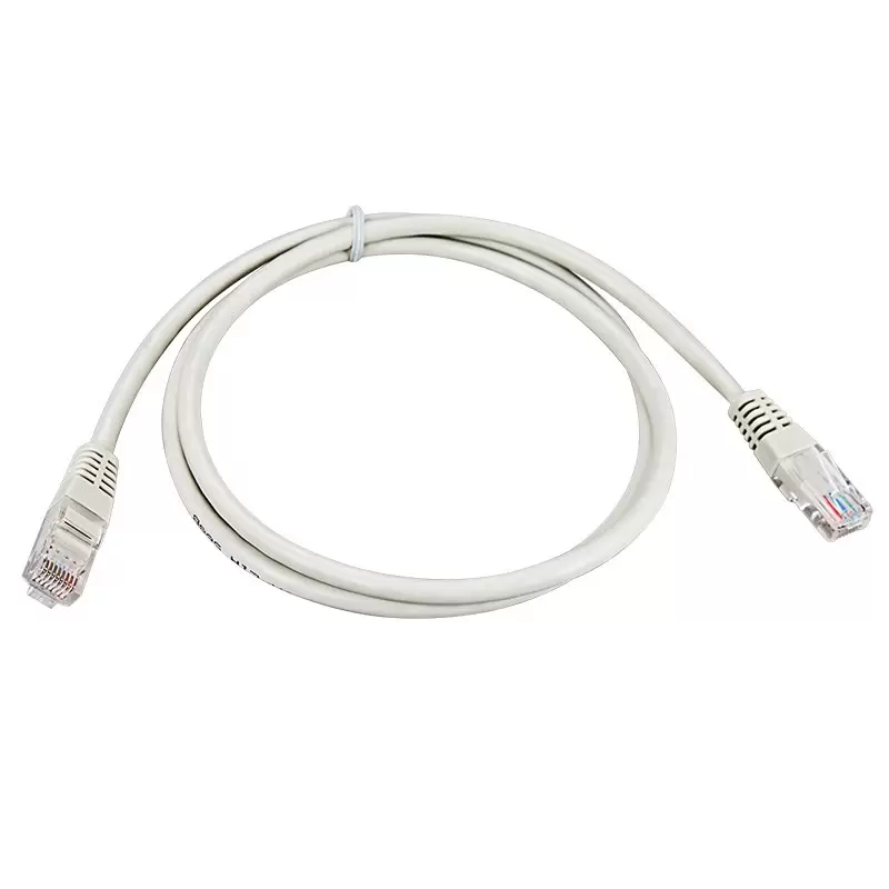 Шнур коммутационный, патч-корд, U/UTP RJ45-RJ45 CAT 5e, PVC, серый, 1м, REXANT в Самаре