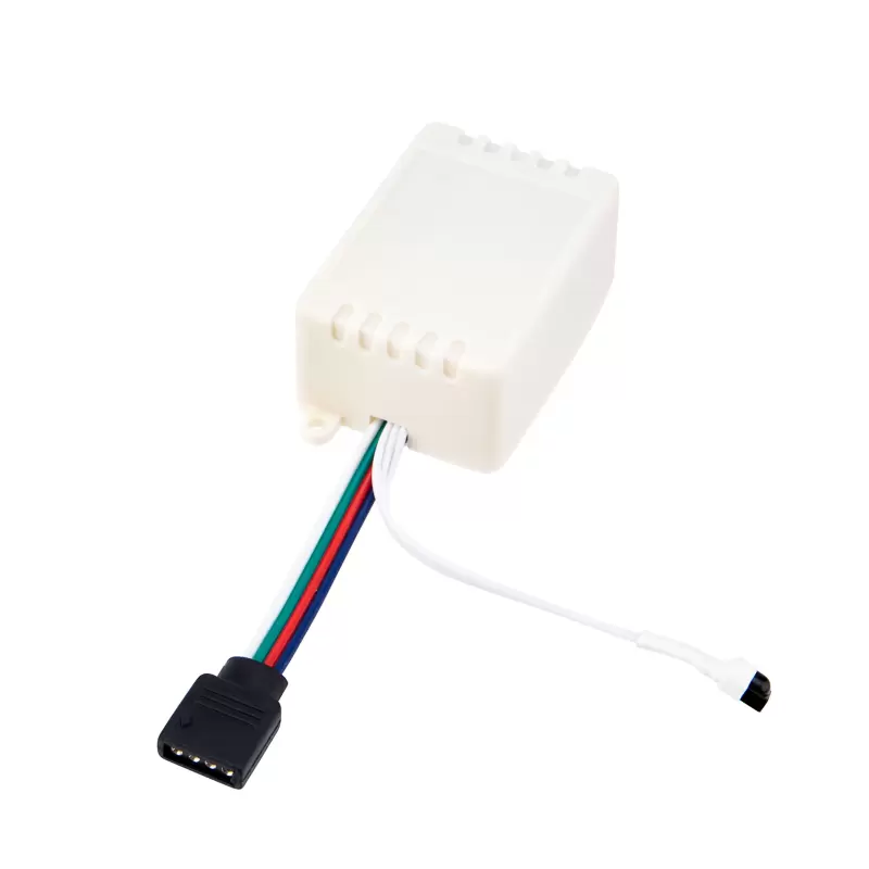 Комплект светодиодной ленты 5 м с блоком питания и RGB контроллером IP65, свечение RGB LAMPER в Самаре