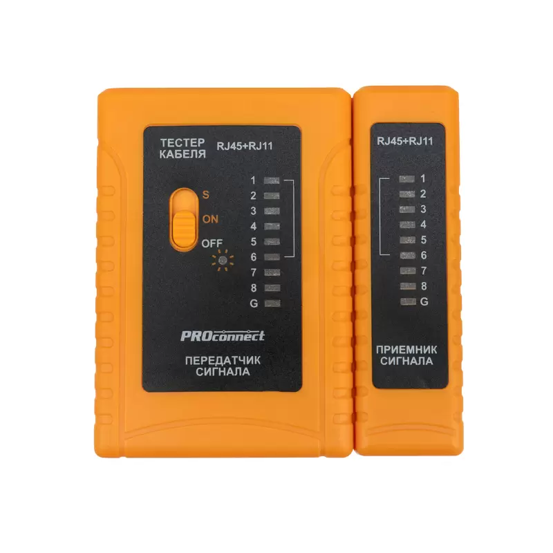 Тестер кабеля RJ-45+RJ-11 468 PROconnect в Самаре