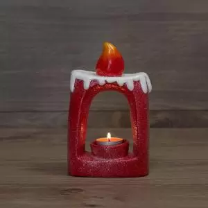 Керамический подсвечник Свечка 12,5х6х19,3 см