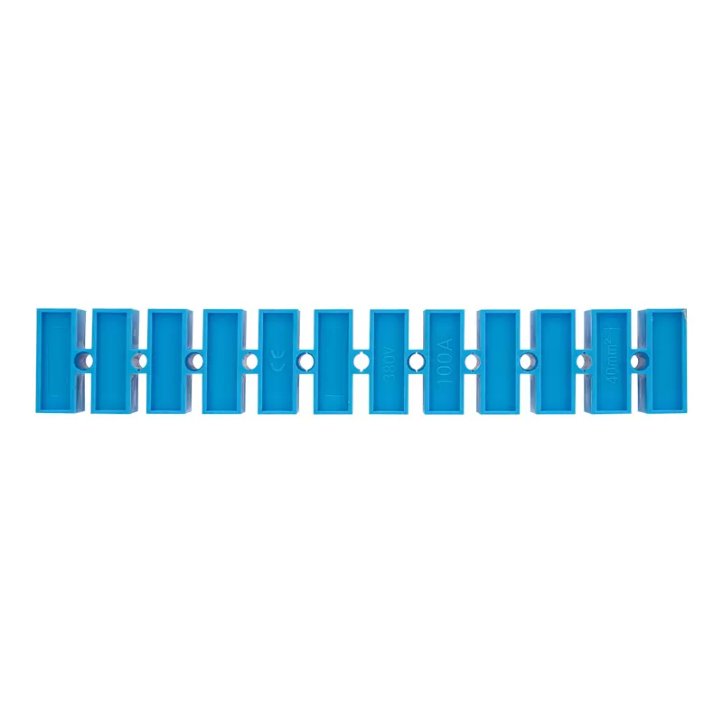 Клеммная винтовая колодка KВ-40 25-40, ток 100 A, полипропилен синий REXANT (10 шт./уп.) в Самаре