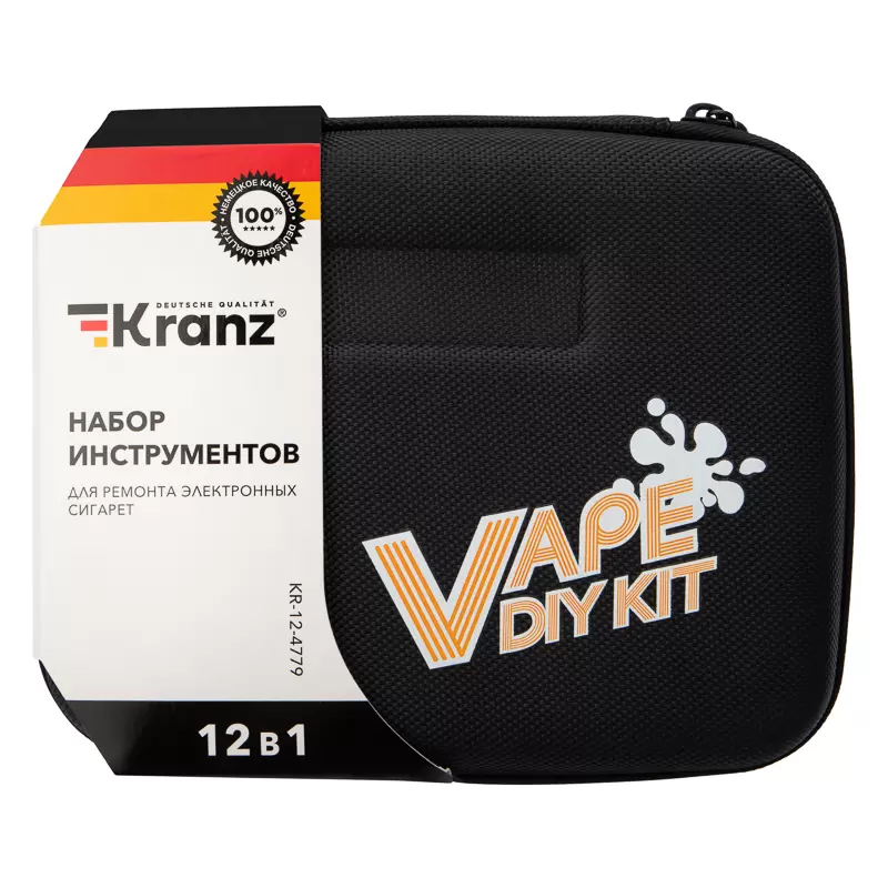 Набор инструментов для ремонта электронных сигарет 12 предметов KRANZ в Самаре