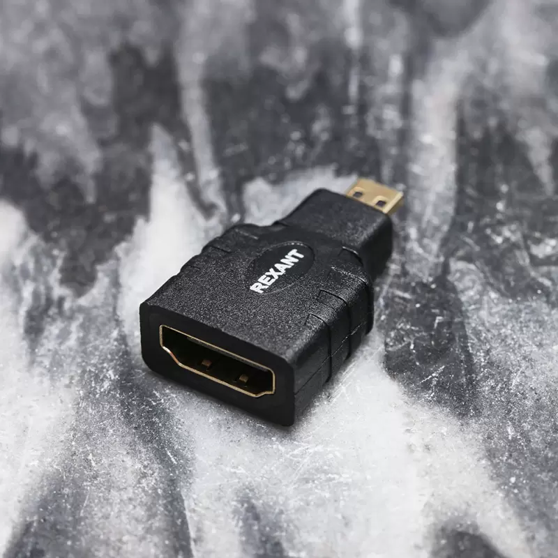 Переходник штекер micro HDMI - гнездо HDMI REXANT в Самаре