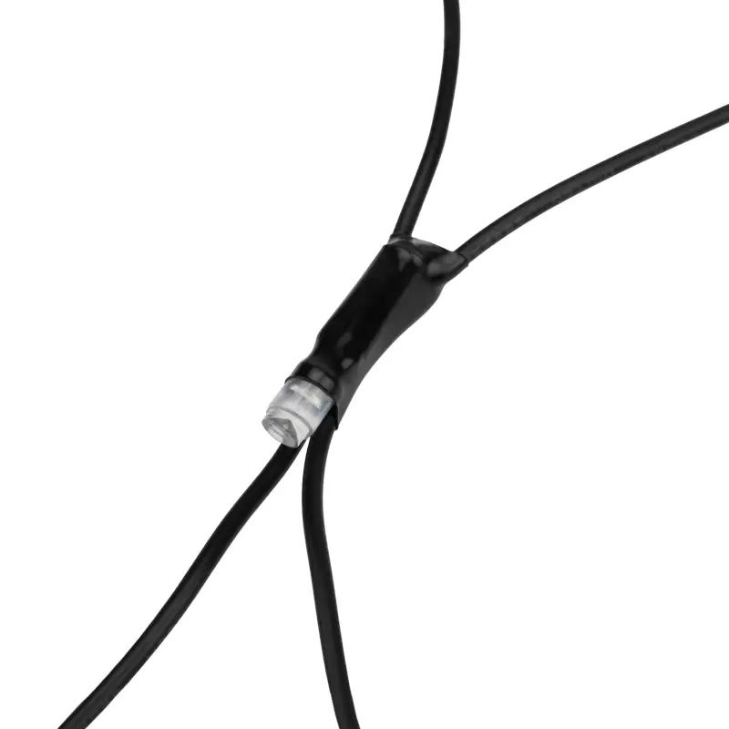 Гирлянда Сеть 2х2х1.5м, свечение с динамикой, черный ПВХ, 136 LED, 230 В, цвет: Тёплый белый (контроллер в комлекте) в Самаре