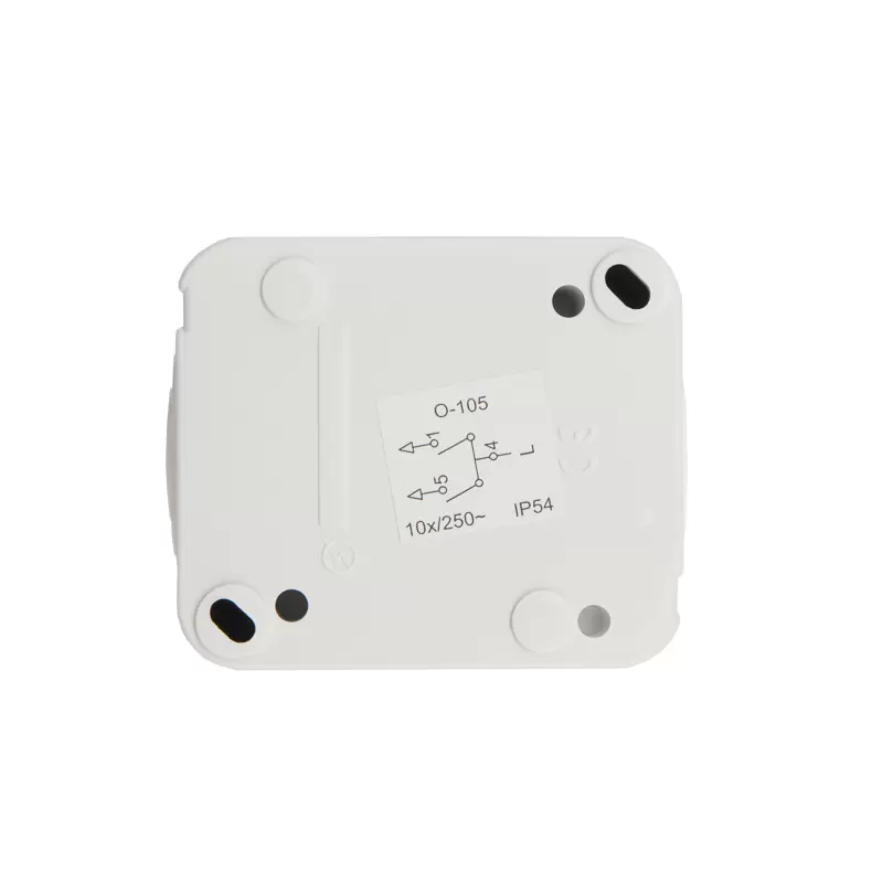 Выключатель двухклавишный Mini OG OG IP54, о/у, белый KRANZ в Самаре