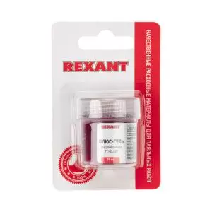 Флюс-гель для пайки, TT KELLER индикаторный, 20мл, банка, блистер REXANT  в Самаре