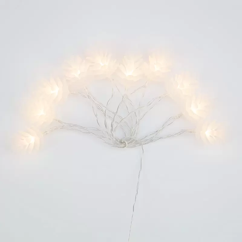 Гирлянда светодиодная Шишки 1,5 м, 10 LED, прозрачный ПВХ, цвет свечения теплый белый, 2 х АА (батарейки не в комплекте) NEON-NIGHT в Самаре