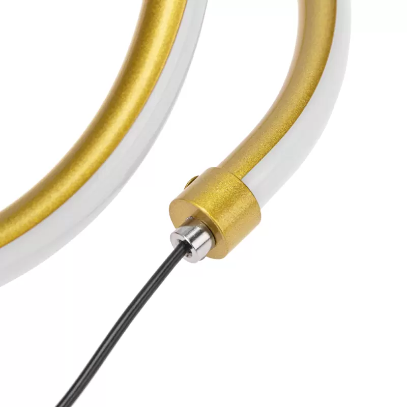 Светильник декоративный Spiral Uno, LED, 2Вт, 3000К, 5В, золотой REXANT в Самаре