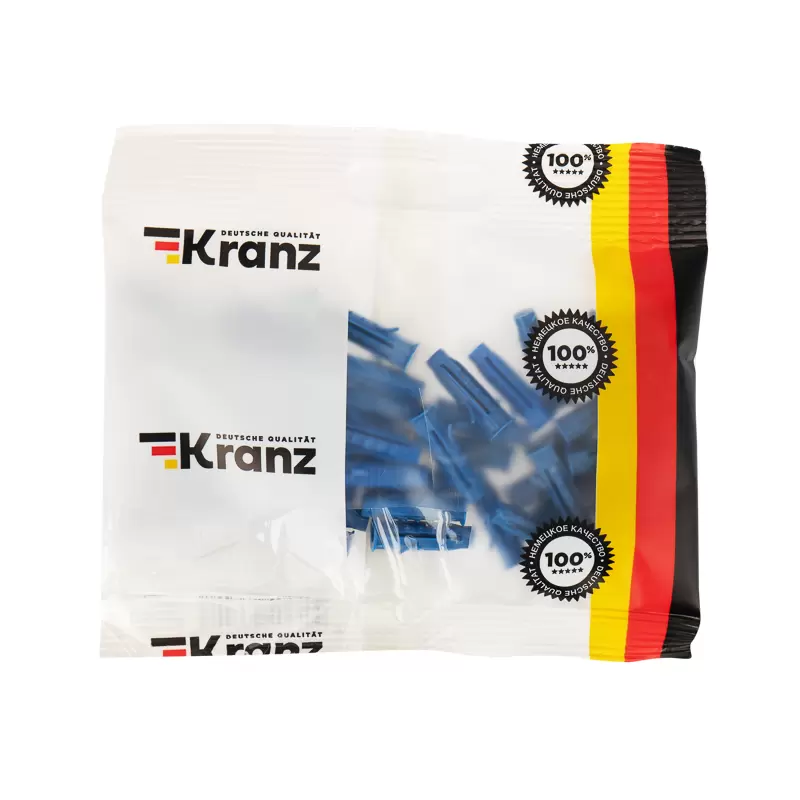 Дюбель распорный KRANZ 6х25, синий, пакет (50 шт./уп.) в Самаре