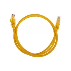 Патч-корд U/UTP CAT 6, RJ45-RJ45, 26AWG, LSZH, желтый, 1м REXANT  в Самаре