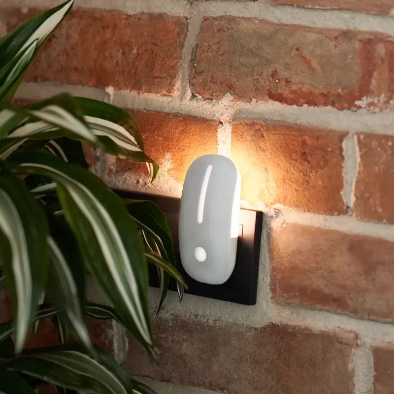 Ночник светодиодный MOUSE-PAD с датчиком «день-ночь», белое свечение, 230В PROсonnect в Самаре